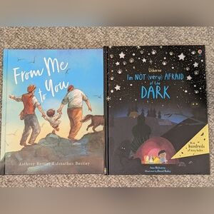 Books From Me to You & I'm Not (Very) Afraid Of The Dark Hardcover Kids Picture